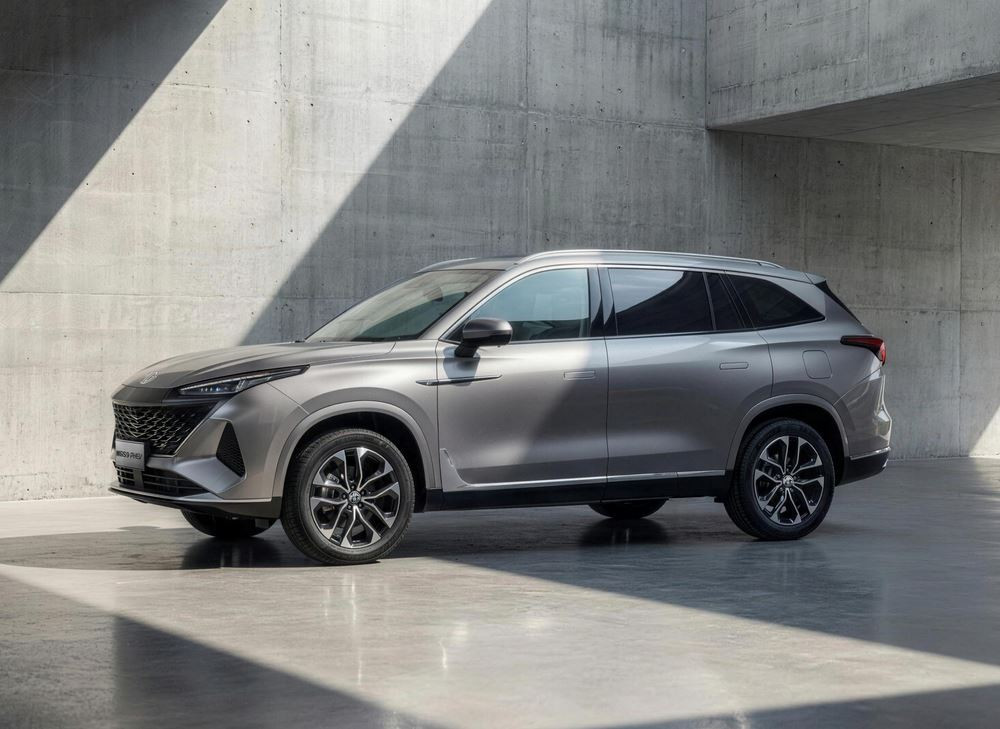 Le grand SUV MGS9 propose sept places sur trois rangées de sièges