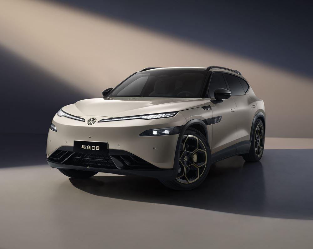 Le grand SUV électrique Volkswagen ID.Unyx 08 a été développé en Chine pour la Chine