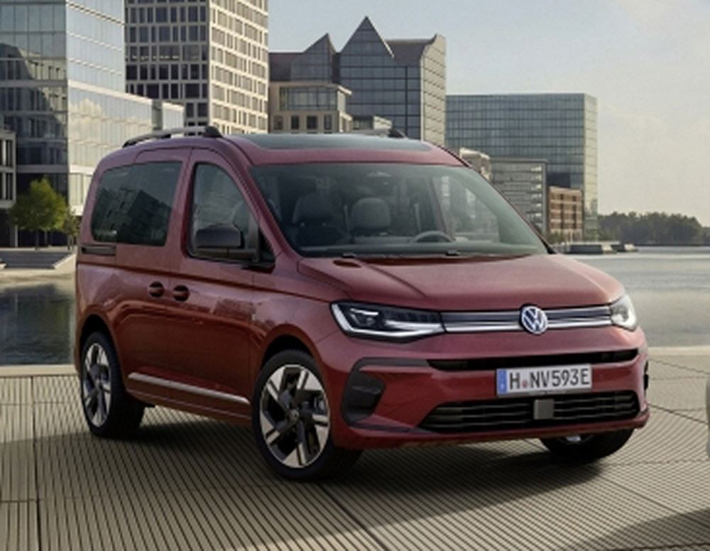 Le ludospace familial Volkswagen Caddy s'offre une très légère mise à jour