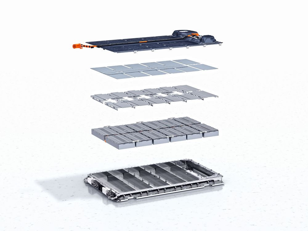 La berline de luxe électrique Mercedes-Benz EQS embarque une architecture électrique de nouvelle génération