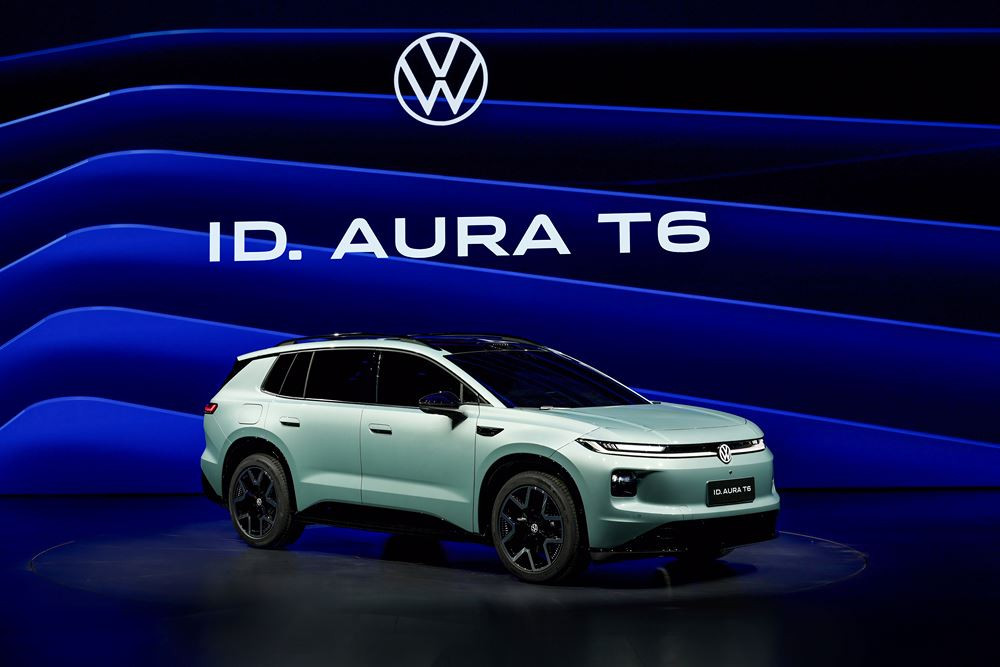 Le modèle ID. Aura T6 de Volkswagen est basé sur l'architecture électronique zonale évolutive conçue en Chine