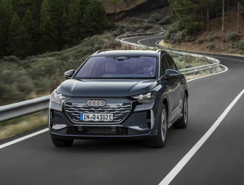 L'Audi Q4 e-tron restylée bénéficie d'une série de nouvelles fonctionnalités
