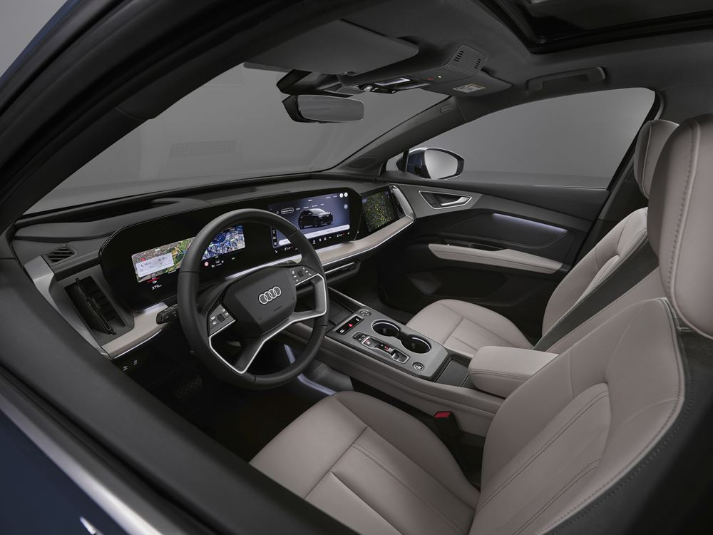 L'Audi Q4 e-tron restylée bénéficie d'une série de nouvelles fonctionnalités