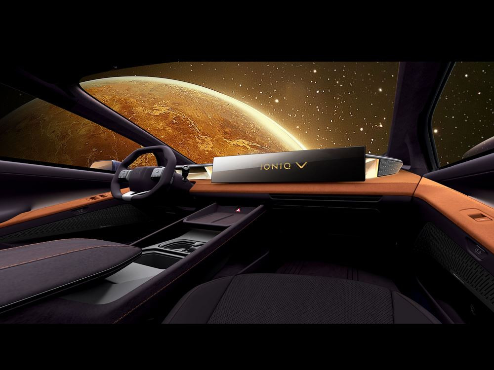 La Ioniq V inaugure le langage stylistique « The Origin » développé pour la gamme chinoise électrique de Hyundai