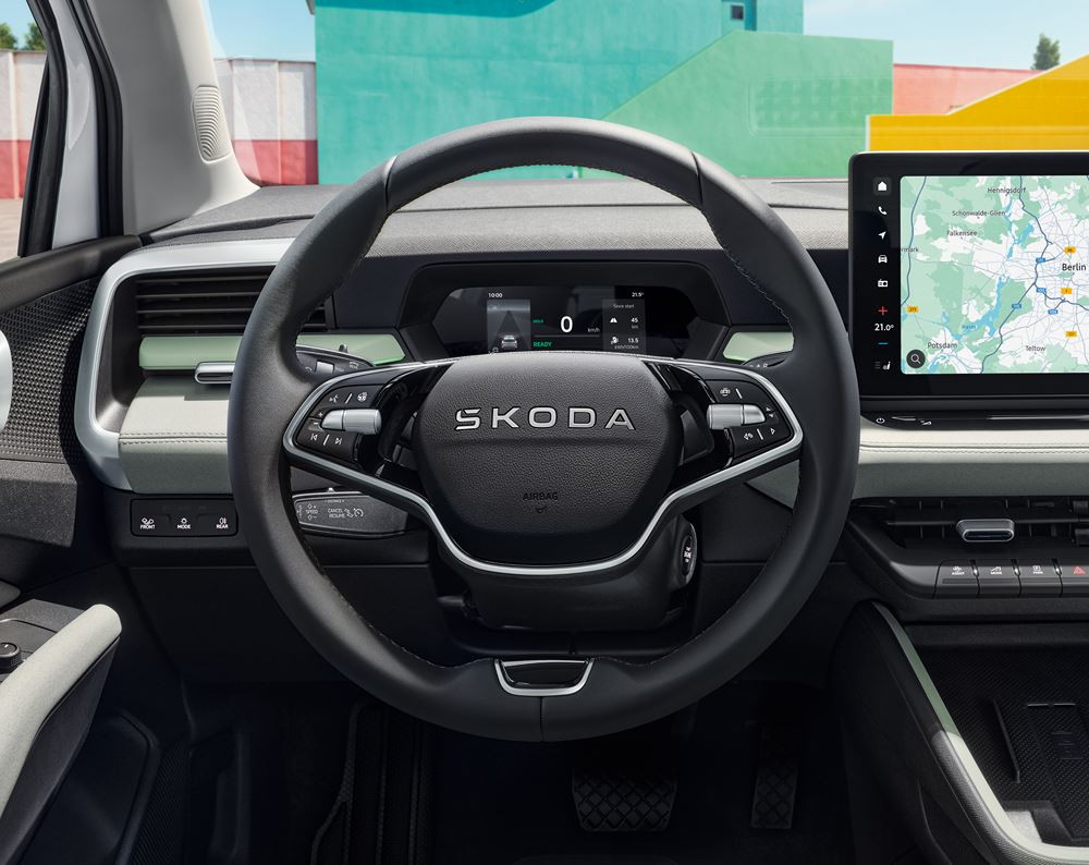 Le crossover urbain Skoda Epiq électrique adopte le langage stylistique Modern Solid