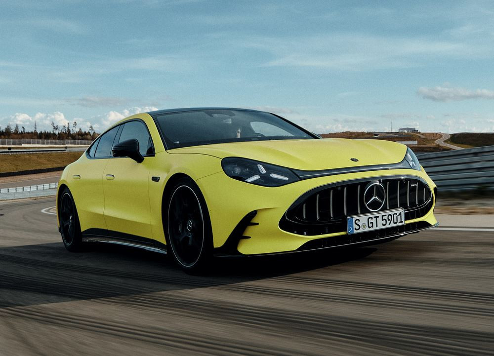 Le coupé 4 portes Mercedes-AMG GT délivre jusqu'à 1 169 ch de puissance maximale