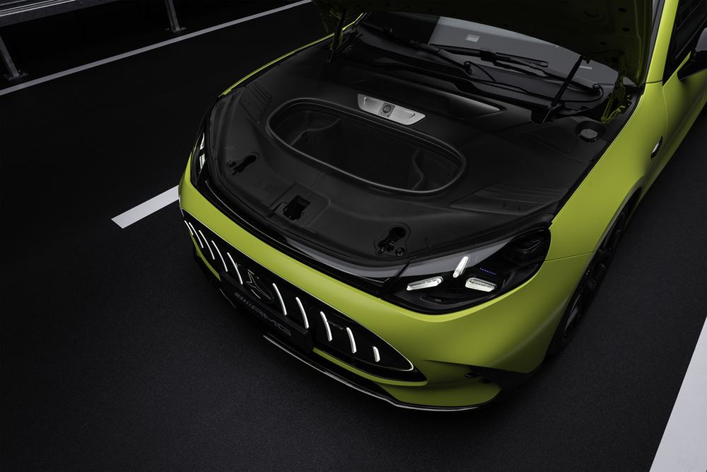 Le coupé 4 portes Mercedes-AMG GT délivre jusqu'à 1 169 ch de puissance maximale