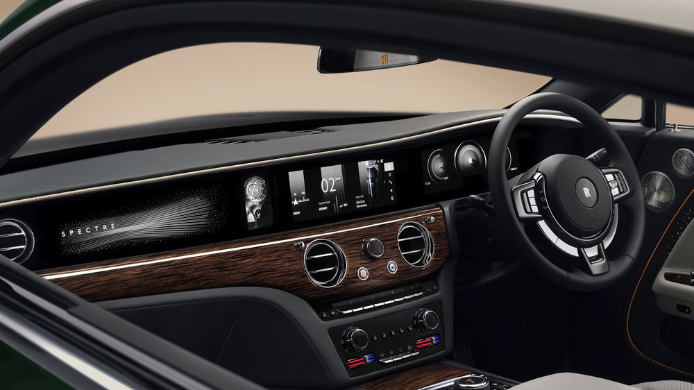 La Rolls-Royce Spectre Série II électrique bénéficie d'une série d'améliorations techniques