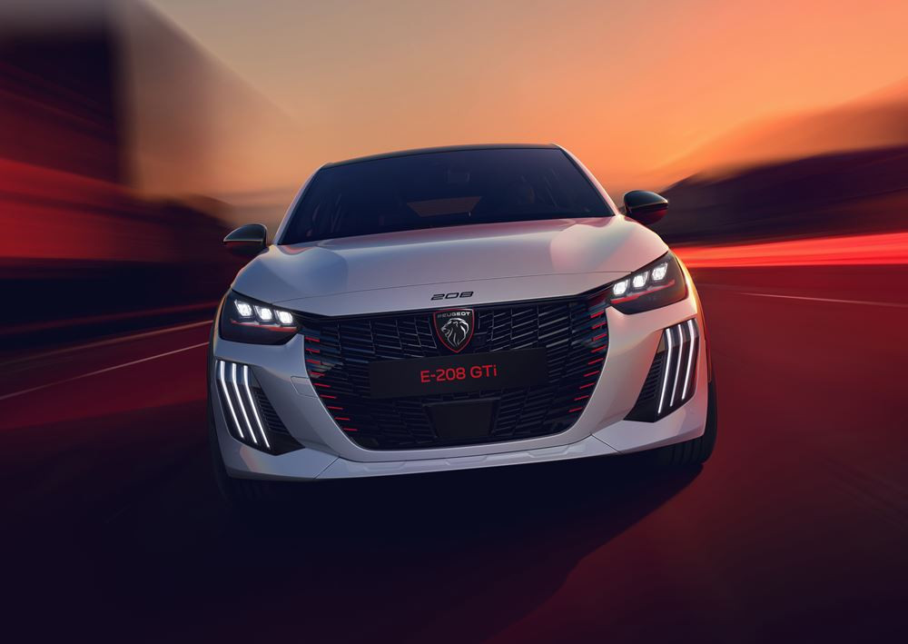 La sportive électrique Peugeot E-208 GTi abat le zéro à 100 km/h en 5,5 secondes