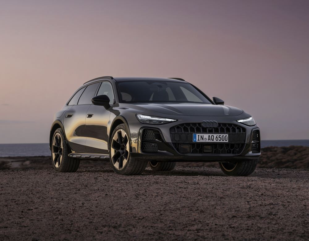 La cinquième génération de l'Audi A6 allroad affiche une allure imposante