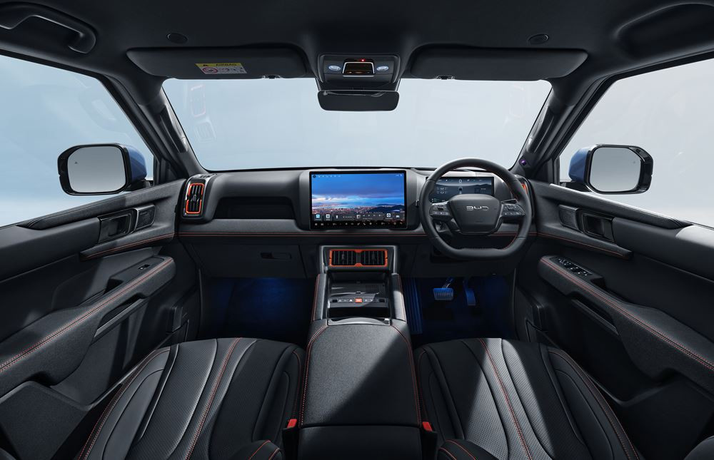 Le pick-up hybride rechargeable Byd Shark offre jusqu'à 90 km d'autonomie en mode électrique