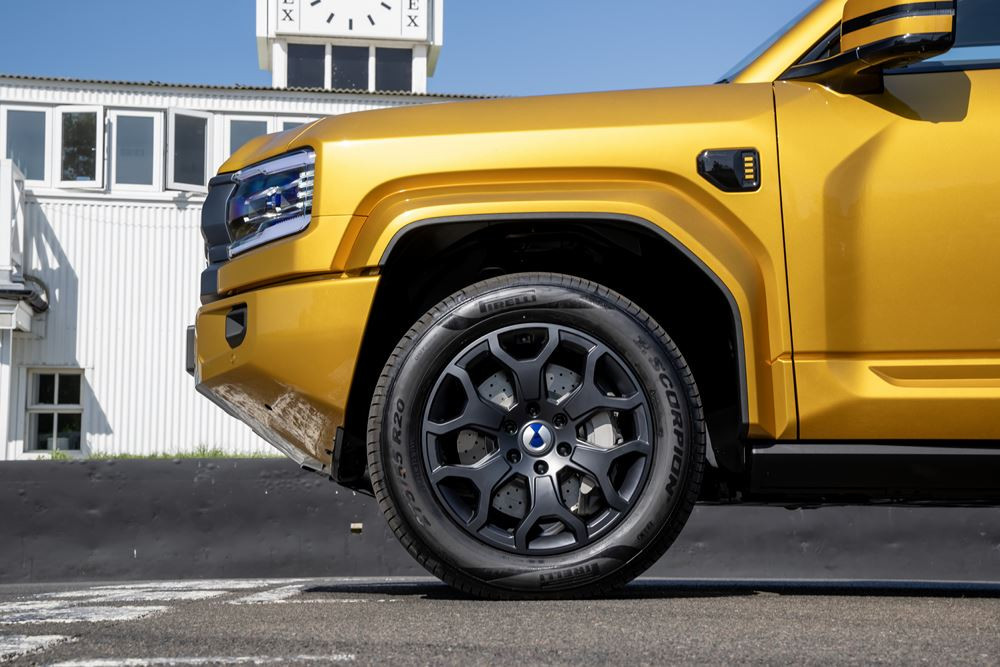 Le SUV Denza Bao 5 hybride rechargeable développe une puissance cumulée de 544 ch