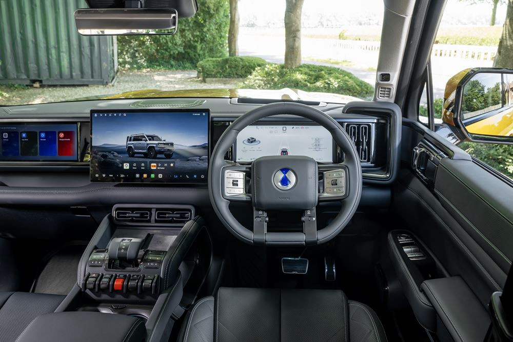 Le SUV Denza Bao 5 hybride rechargeable développe une puissance cumulée de 544 ch