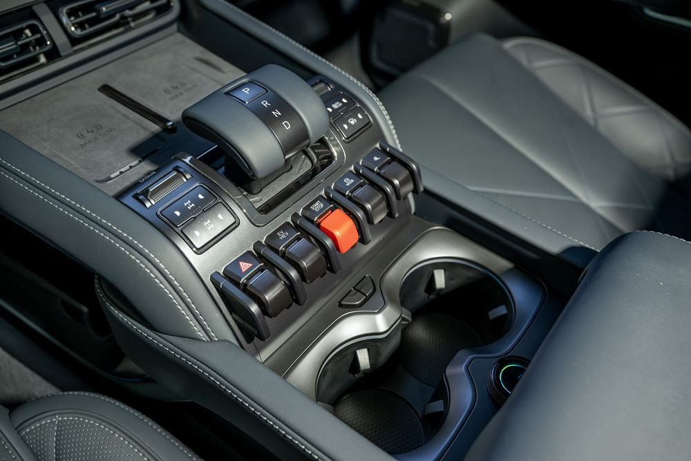 Le SUV Denza Bao 5 hybride rechargeable développe une puissance cumulée de 544 ch