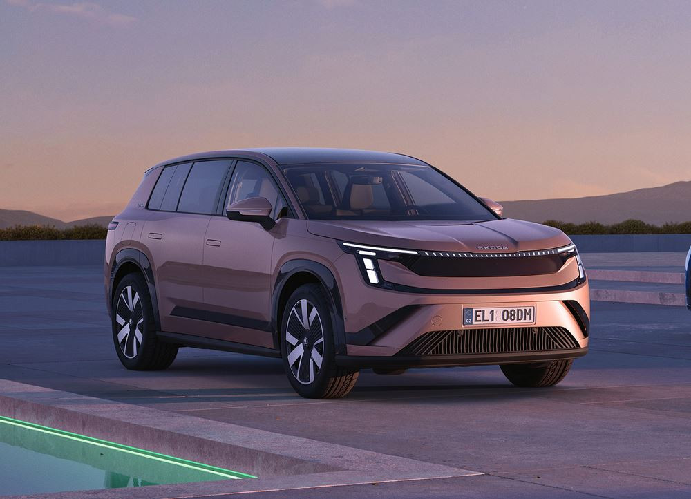Le grand SUV électrique sept places Peaq est le nouveau vaisseau amiral de Skoda