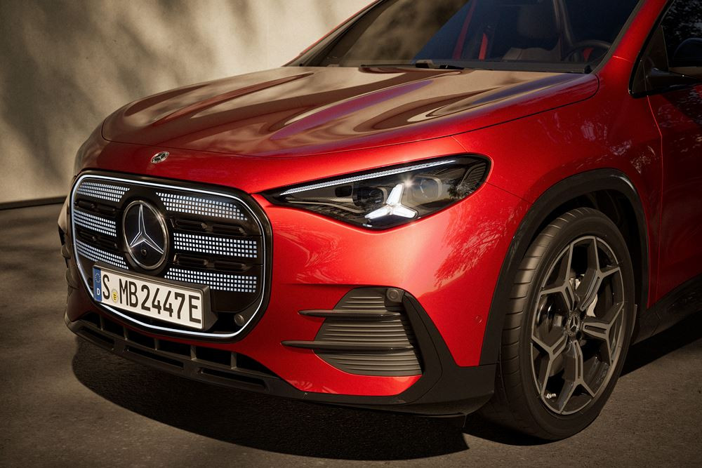 Le SUV compact Mercedes-Benz GLA Electrique affiche une autonomie allant jusqu'à 657 kilomètres