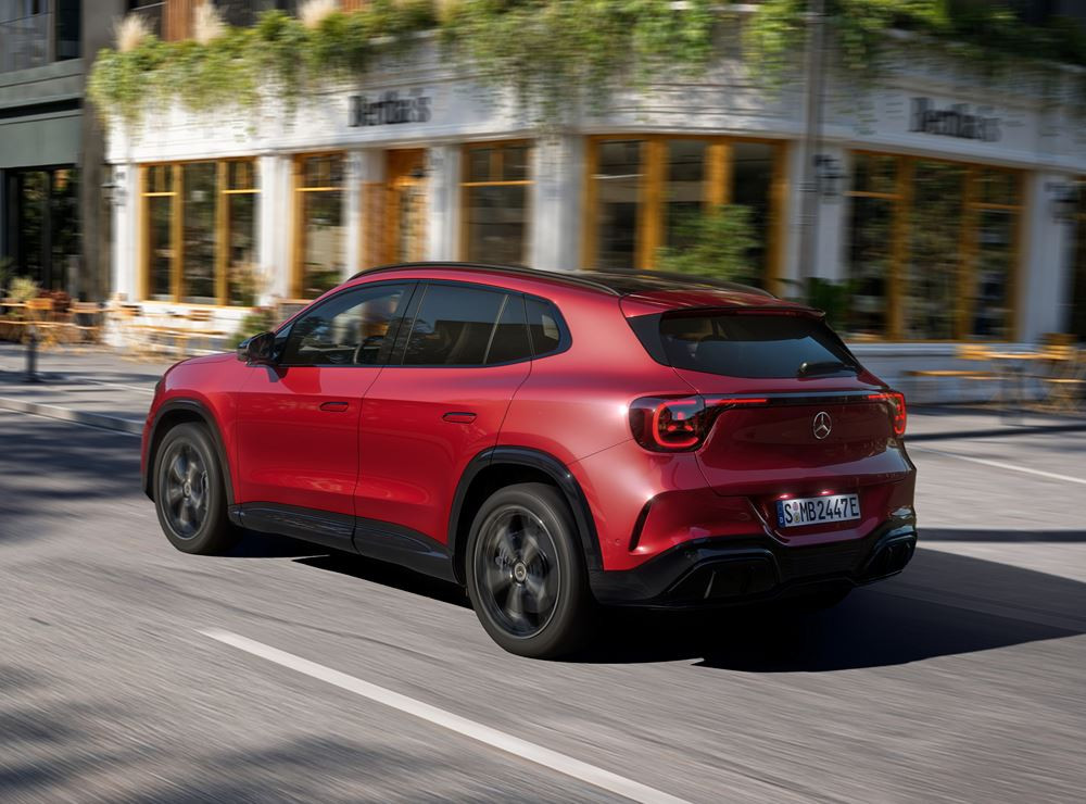 Le SUV compact Mercedes-Benz GLA Electrique affiche une autonomie allant jusqu'à 657 kilomètres