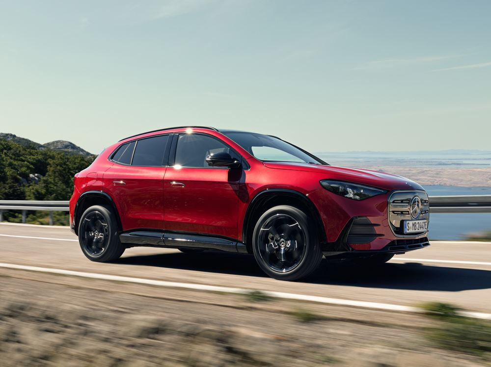 Le SUV compact Mercedes-Benz GLA Electrique affiche une autonomie allant jusqu'à 657 kilomètres
