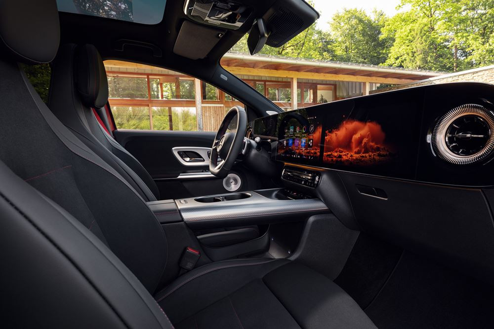 Le SUV compact Mercedes-Benz GLA Electrique affiche une autonomie allant jusqu'à 657 kilomètres