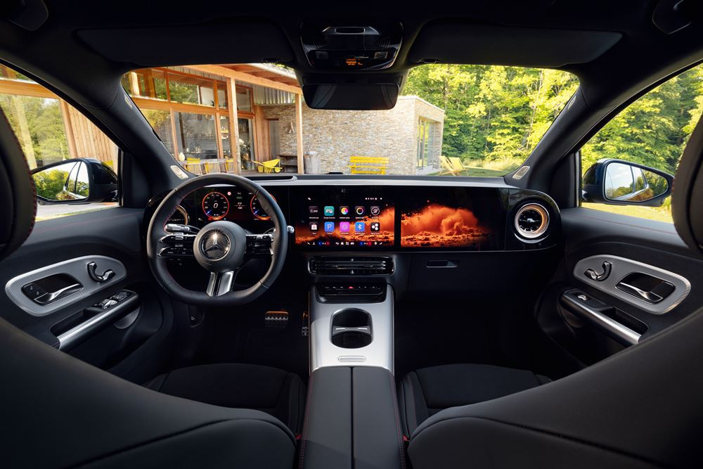 Le SUV compact Mercedes-Benz GLA Electrique affiche une autonomie allant jusqu'à 657 kilomètres