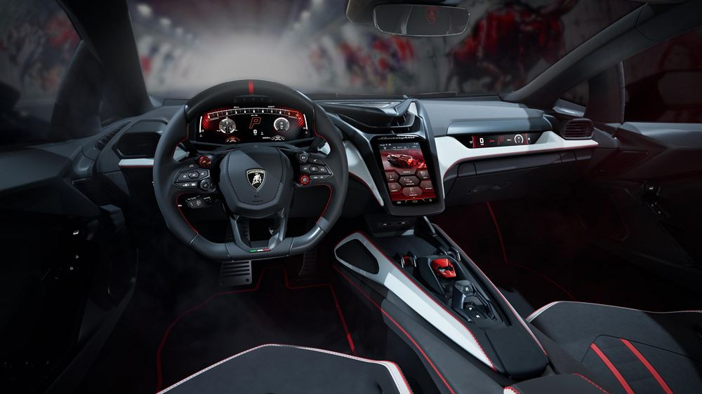 La Lamborghini Revuelto SV à moteur V12 hybride développe 1 065 ch