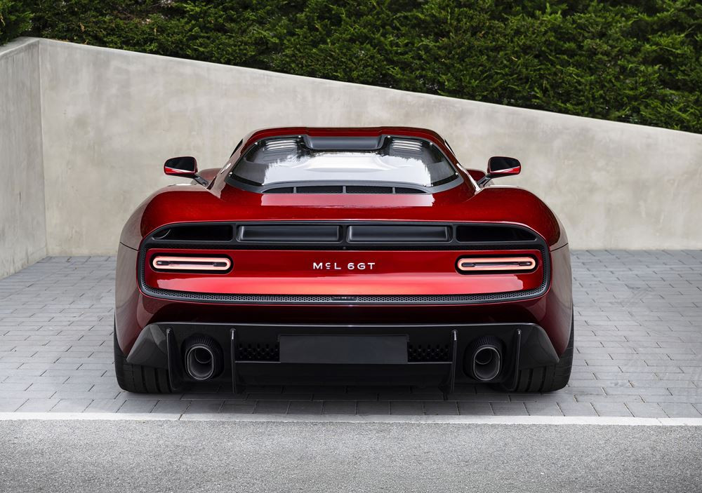La McL 6GT puise son inspiration dans le projet de supercar inachevé McLaren M6GT