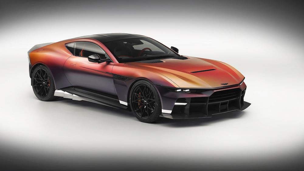 La supercar Aston Martin Valen est propulsée par un moteur V12 biturbo 5.2 litres de 850 ch