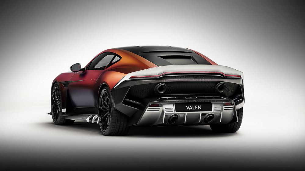 La supercar Aston Martin Valen est propulsée par un moteur V12 biturbo 5.2 litres de 850 ch
