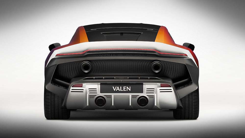 La supercar Aston Martin Valen est propulsée par un moteur V12 biturbo 5.2 litres de 850 ch