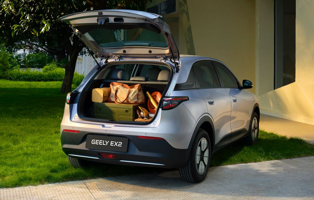 La citadine électrique Geely E2 affiche une autonomie WLTP pouvant atteindre 345 km