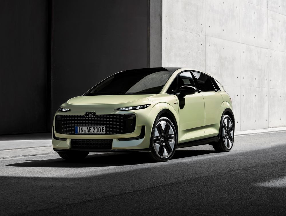 L'Audi A2 e-tron électrique permet d'atteindre jusqu'à 649 kilomètres d'autonomie WLTP