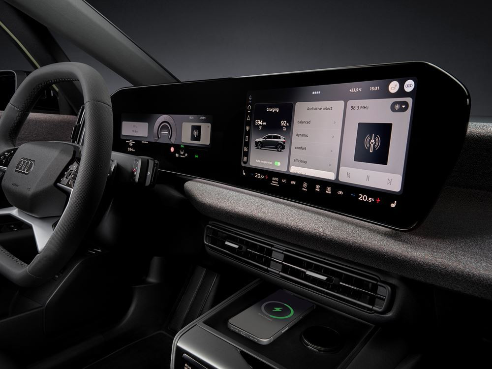 L'Audi A2 e-tron électrique permet d'atteindre jusqu'à 649 kilomètres d'autonomie WLTP
