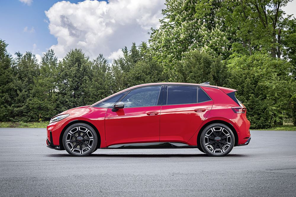 La Volkswagen ID.3 GTI électrique développe une puissance de 326 ch