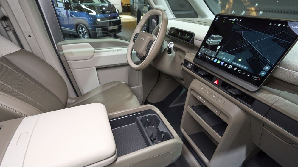 Le Kia PV7 Passenger électrique est conçu sur une architecture 800 Volts