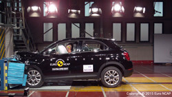 La Fiat 500X obtient quatre étoiles aux crash-tests Euro NCAP