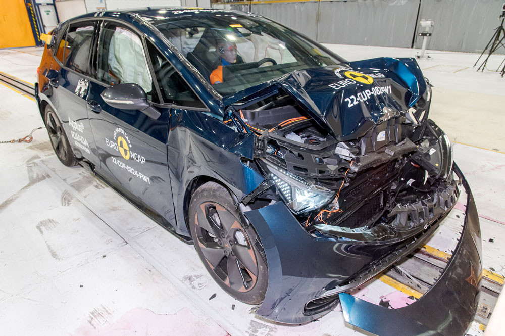 La Cupra Born obtient cinq étoiles aux crash-tests Euro NCAP 2022