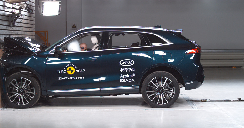 Le Wey Coffee 01 obtient cinq étoiles aux crash-tests Euro NCAP 2022