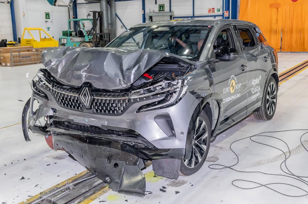 Le SUV compact Renault Austral obtient cinq étoiles aux crash-tests Euro NCAP 2022