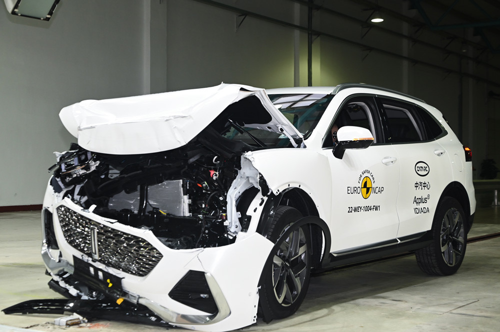 Le SUV compact Wey Coffee 02 obtient cinq étoiles aux crash-tests Euro NCAP 2022