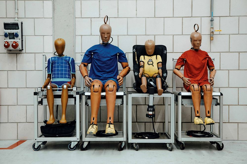 Le mannequin féminin reproduit l'anthropométrie féminine avec jusqu'à 150 points de mesure