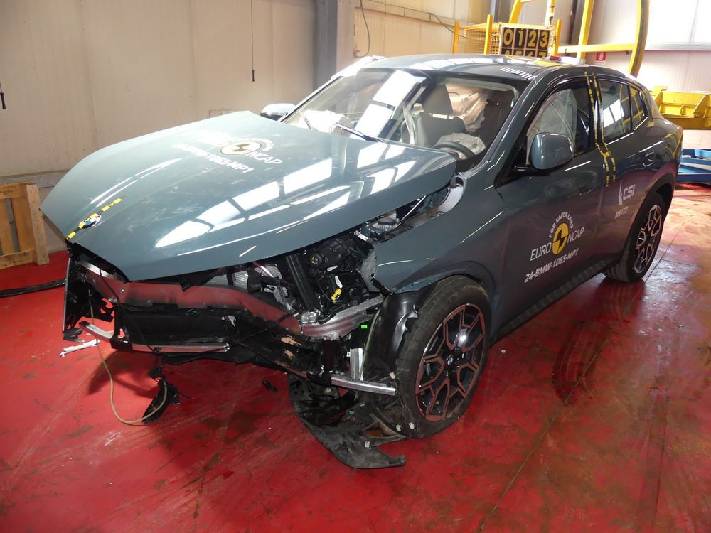 Le SUV coupé compact BMW X2 crédité de cinq étoiles aux crash-tests Euro NCAP