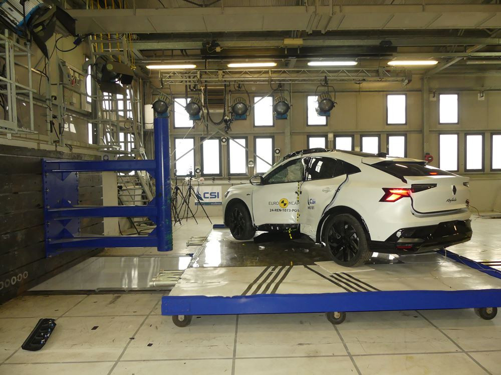 Le SUV coupé Renault Rafale crédité de cinq étoiles aux crash-tests Euro NCAP
