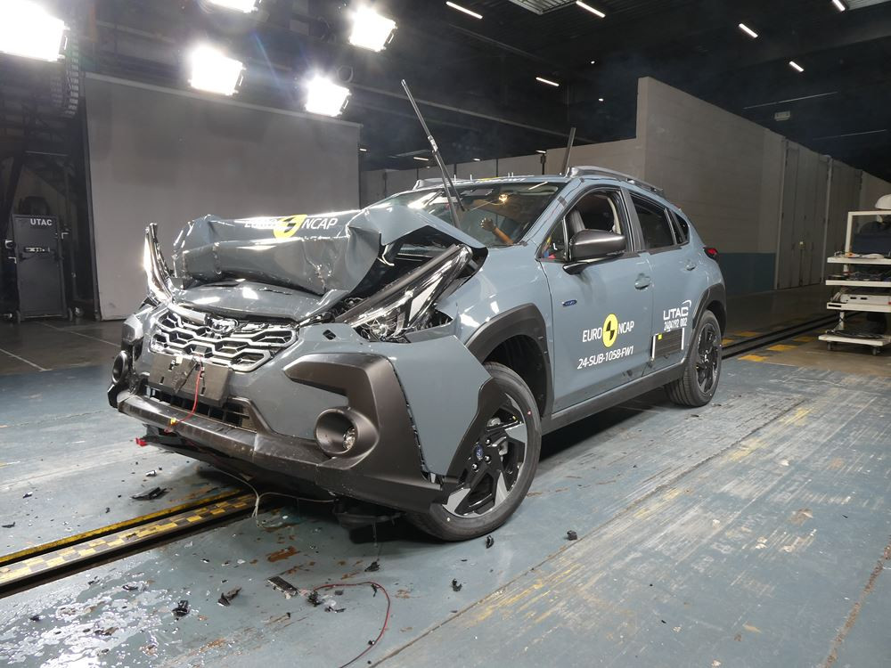 La berline compacte Subaru Impreza obtient cinq étoiles aux crash-tests Euro NCAP 2024