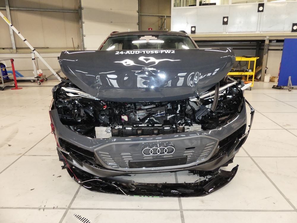 Le SUV électrique de taille intermédiaire Audi Q6 obtient cinq étoiles aux crash-tests Euro NCAP 2024
