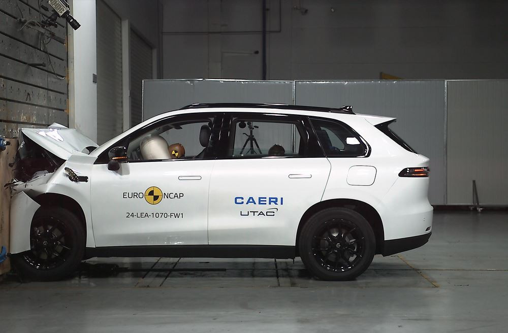 Le SUV électrique de taille intermédiaire Leapmotor C10 obtient cinq étoiles aux crash-tests Euro NCAP 2024