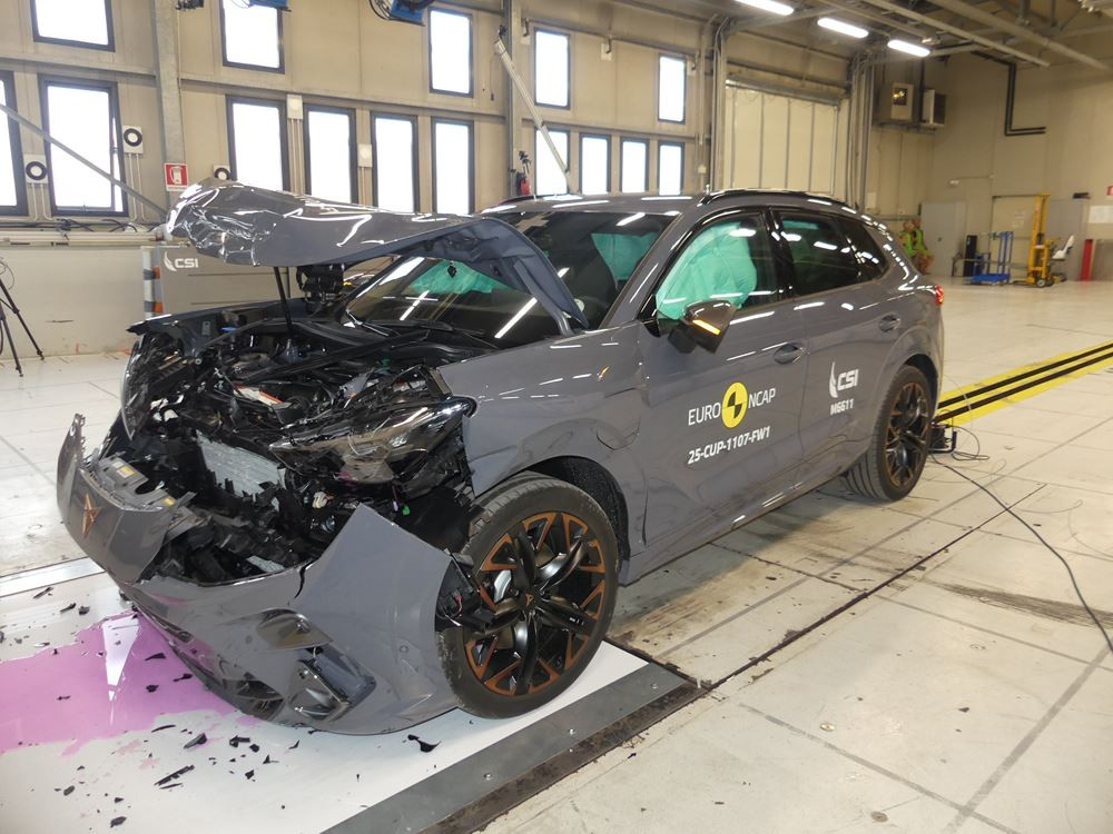 Le SUV de taille moyenne Cupra Terramar obtient cinq étoiles aux crash-tests Euro NCAP 2025