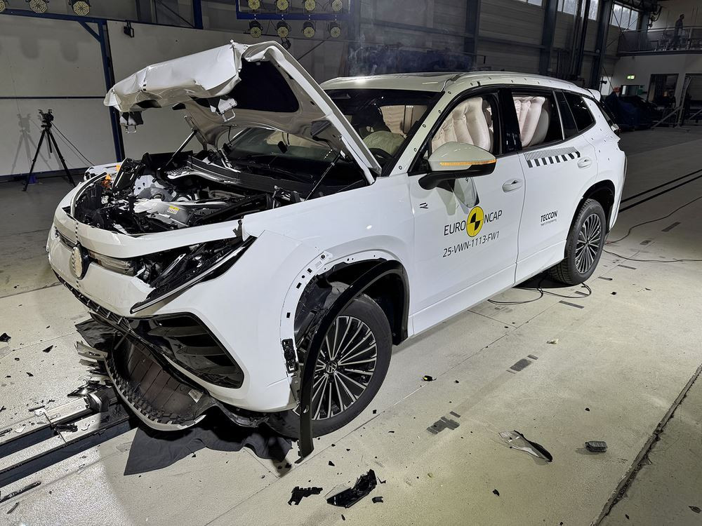Le SUV de taille intermédiaire Audi Q5 obtient cinq étoiles aux crash-tests Euro NCAP 2025