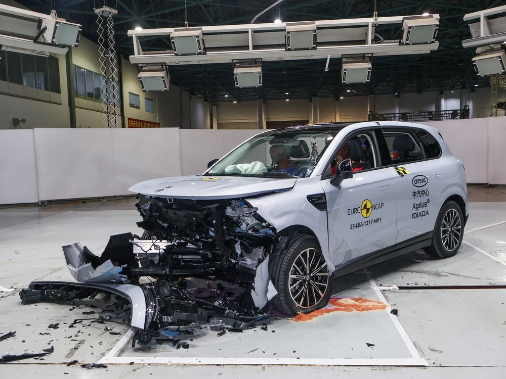 Le SUV compact électrique Leapmotor B10 obtient cinq étoiles aux crash-tests Euro NCAP 2025