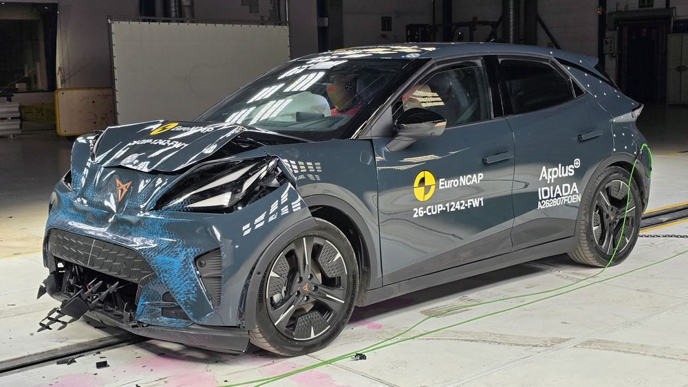 La Cupra Raval obtient quatre étoiles sur cinq possibles aux tests Euro NCAP dans le cadre du protocole d'évaluation 2026
