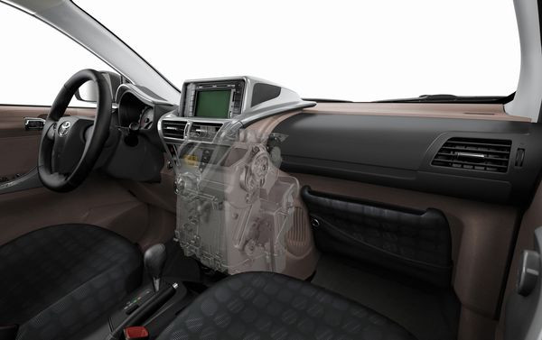 Les 6 innovations « gain de place » de la Toyota iQ